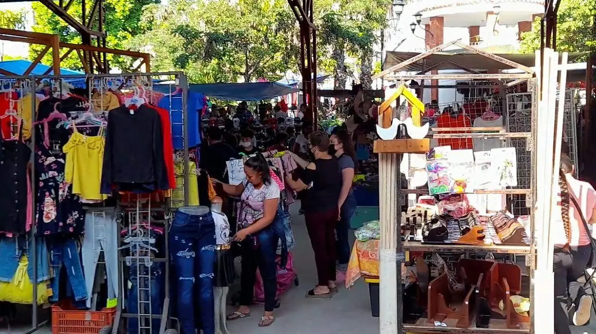 tianguis dominical de a Juárez